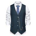 Herren elegante Weste mit feinen Details und modernen Akzenten