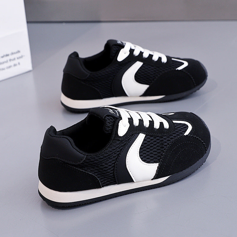 Damen Atmungsaktive Freizeitsneaker mit flexibler Gummisohle R&B