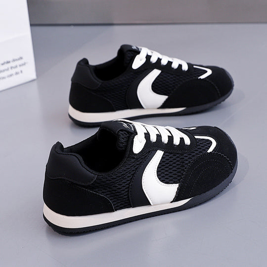 Damen Atmungsaktive Freizeitsneaker mit flexibler Gummisohle R&B