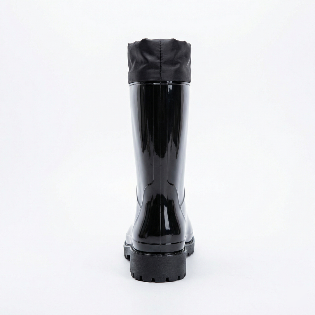 Damen Hochwertige und Stylische Gummistiefel mit Verstellbarem Schnürsystem R&B