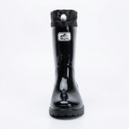 Damen Hochwertige und Stylische Gummistiefel mit Verstellbarem Schnürsystem R&B