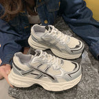 Damen Sportliche Mesh-Sneaker mit dämpfender Sohle und atmungsaktivem Obermaterial R&B