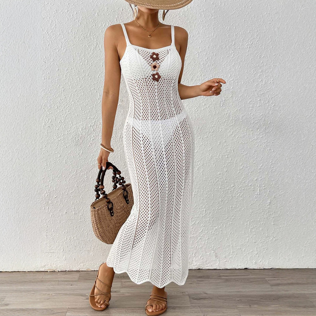 Damen transparenter Strandsarong mit elegantem Design R&B