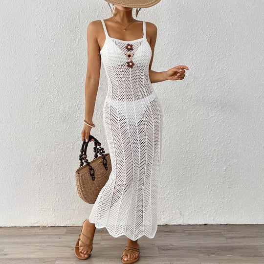 Damen transparenter Strandsarong mit elegantem Design R&B