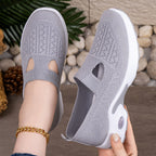 Damen Atmungsaktive Slip-On Freizeit-Schuhe mit dämpfender Sohle R&B