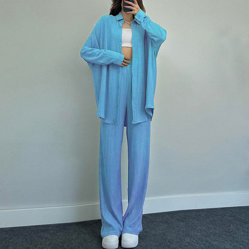 Damen lässiger Overall mit schickem Hemd R&B