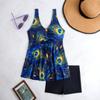 Damen Tankini-Oberteil mit seitlichem Raffungsdetail R&B