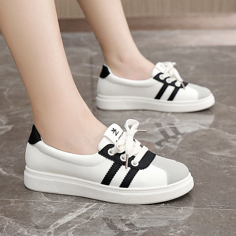 Damen Sportliche Sneakers mit metallischen Akzenten und komfortabler Dämpfung R&B