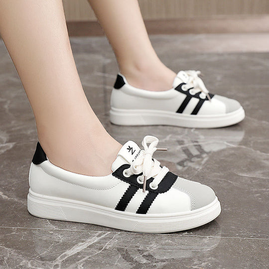 Damen Sportliche Sneakers mit metallischen Akzenten und komfortabler Dämpfung R&B
