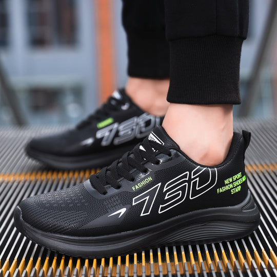 Damen Sportliche Lauf-Sneaker mit atmungsaktiver Oberflächenstruktur und flexiblem Sohlenprofil R&B