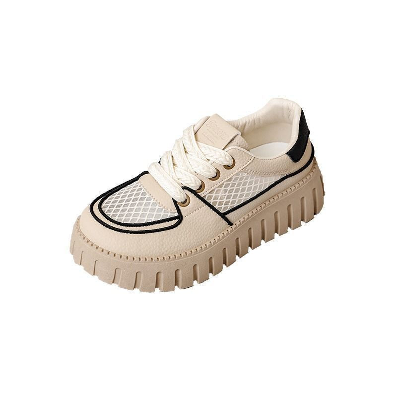 Damen modische Lifestyle-Sneaker mit texturiertem Obermaterial und dämpfender Sohle R&B
