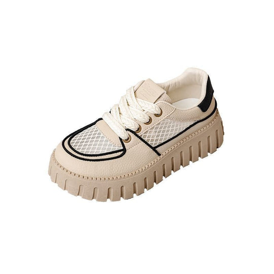 Damen modische Lifestyle-Sneaker mit texturiertem Obermaterial und dämpfender Sohle R&B