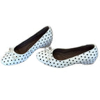 Damen Ballerinas mit modischem Punktedesign und bequemer Passform R&B