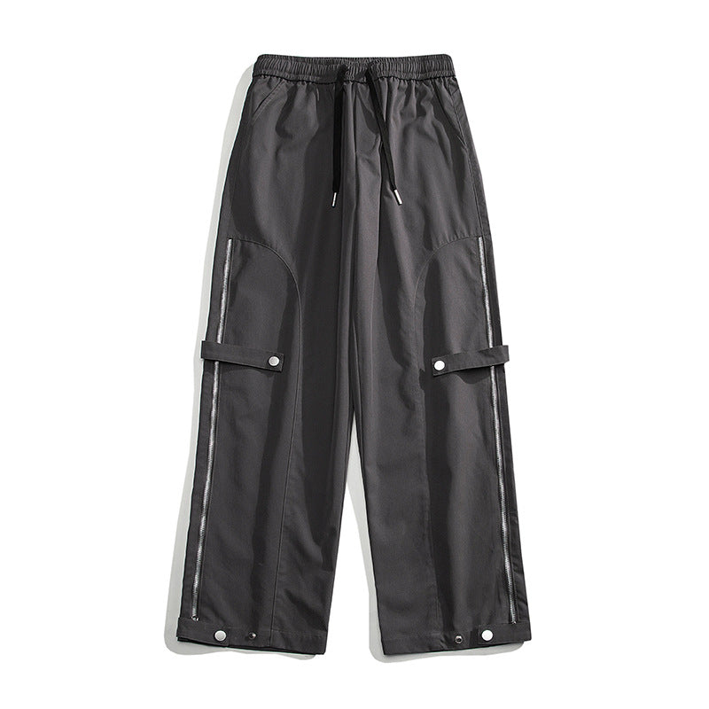 Damen moderne Cargo-Hose mit Reißverschluss und praktischen Taschen R&B
