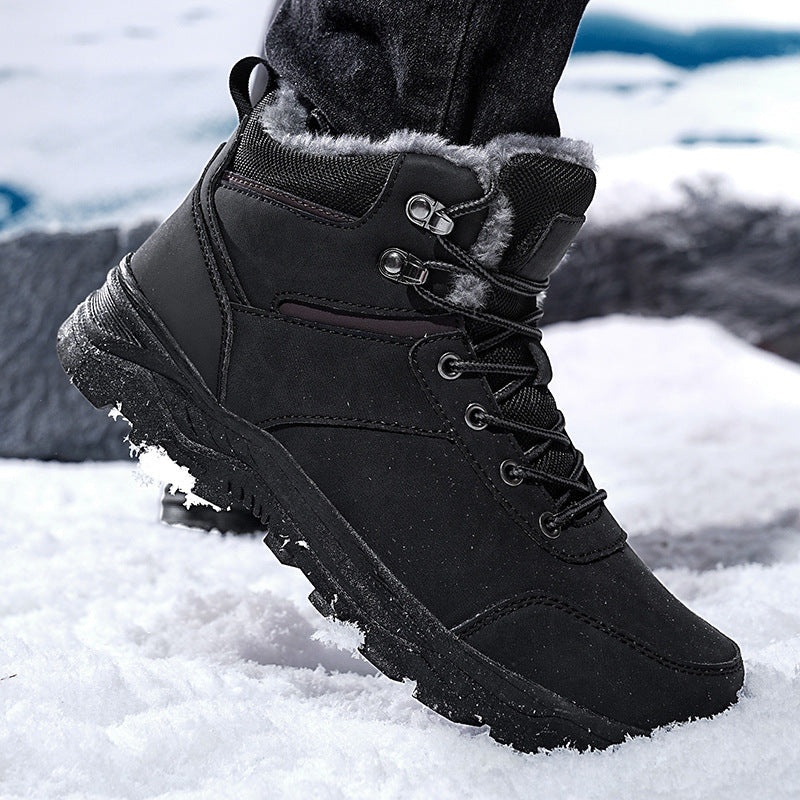 Damen Sportliche Winterstiefel mit isolierendem Innenfutter