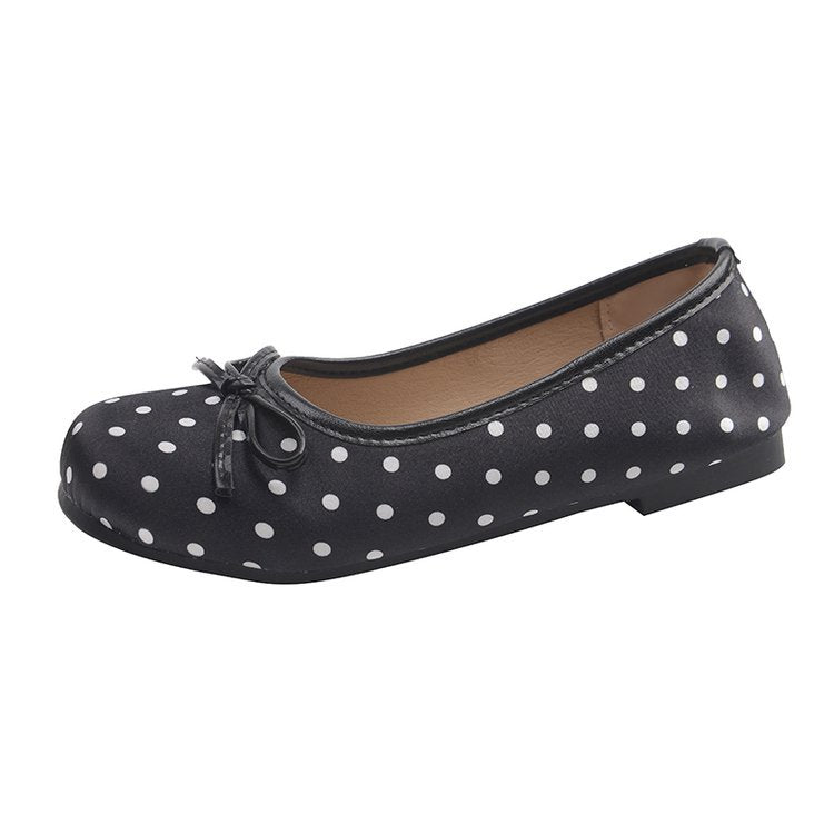Damen Ballerinas mit verspieltem Punktemuster R&B