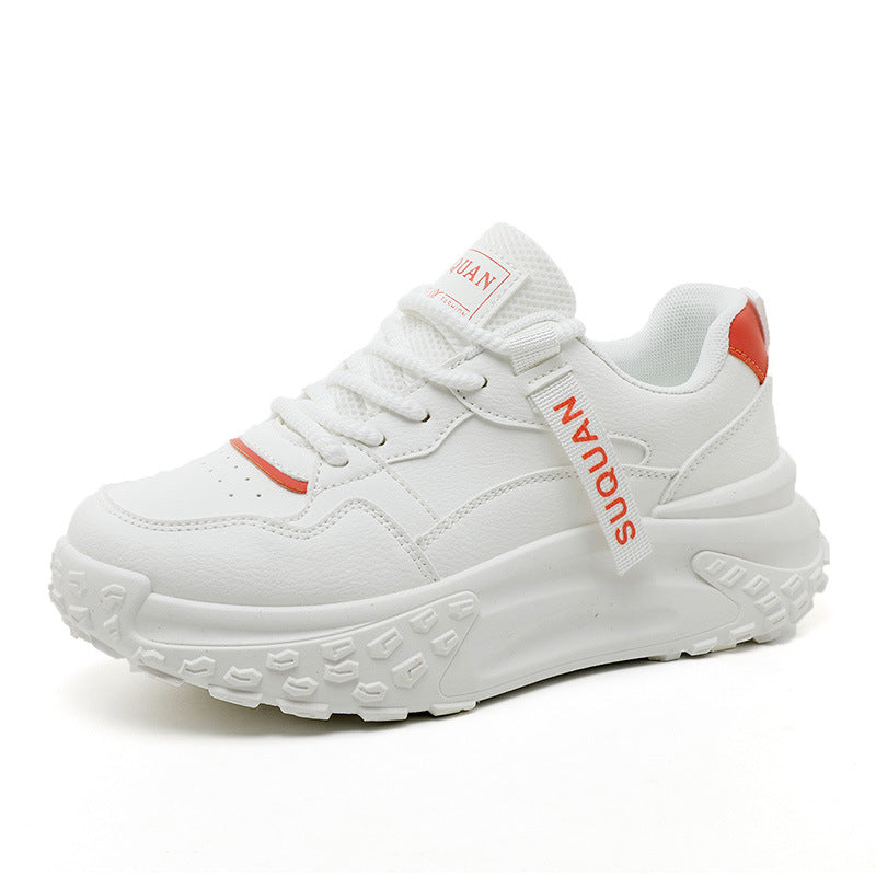 Damen sportliche Chunky Sneaker mit rutschfester Sohle und atmungsaktivem Obermaterial R&B