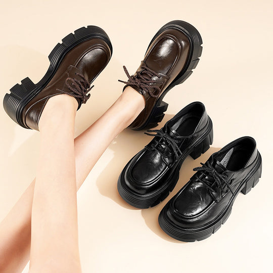 Damen Bequeme Schnürschuhe im modischen Chunky-Look R&B