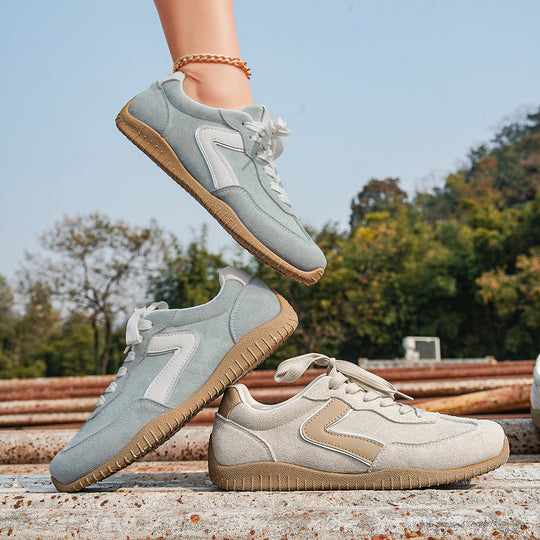 Damen Casual Sneakers aus hochwertigem Wildleder mit rutschfester Sohle R&B