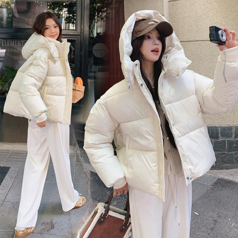 Damen Pufferjacke mit verstellbarem Bund und weichem Innenfutter R&B