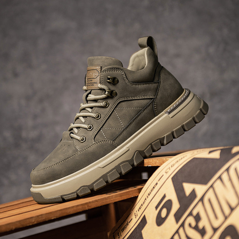 Damen Modische High-Top Sneakers mit ergonomischer Sohle und robustem Obermaterial R&B