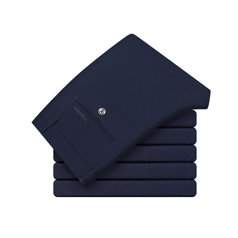 Herren elegante Business-Hose mit schmalem Schnitt und dehnbarem Material R&B