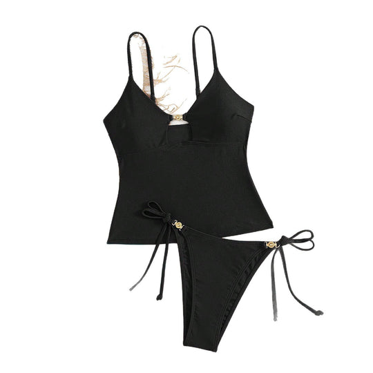 Damen Glamouröser Monokini mit modischen Cut-Outs R&B
