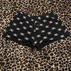 Damen Baumwoll-Boxershorts mit Totenkopf-Muster R&B