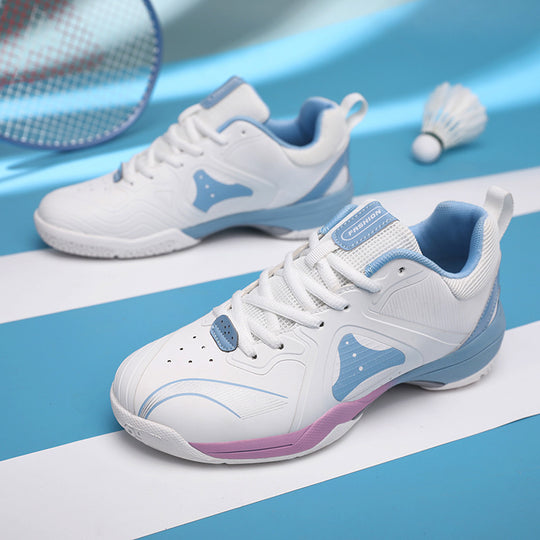 Damen Sportliche Badminton-Sneaker mit dämpfender Sohle und atmungsaktivem Obermaterial R&B