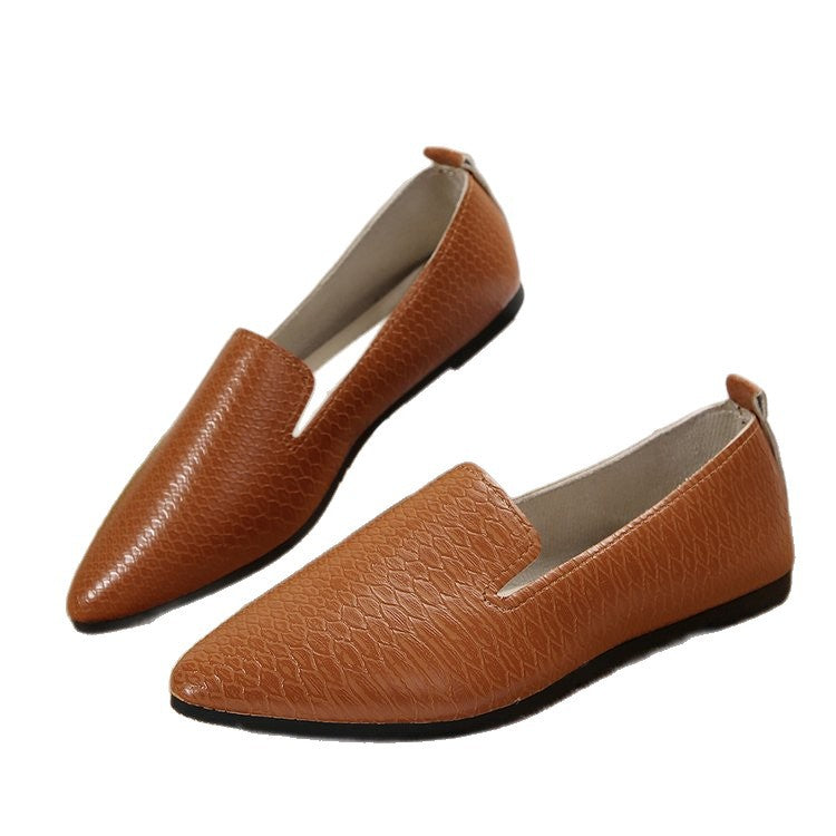 Damen elegante Slipper aus strukturiertem Material R&B