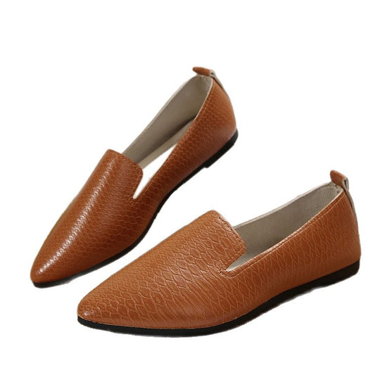 Damen elegante Slipper aus strukturiertem Material R&B