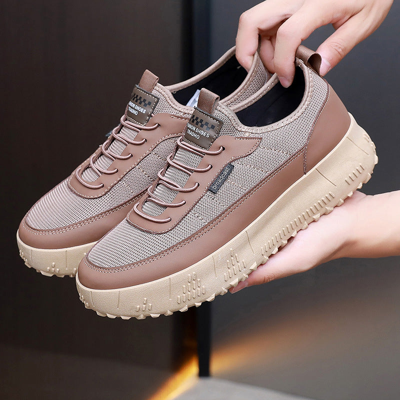 Damen Sportliche und komfortable Sneakers mit dicker Profilsohle R&B