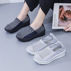 Damen Komfortable und atmungsaktive Slip-On Sneakers