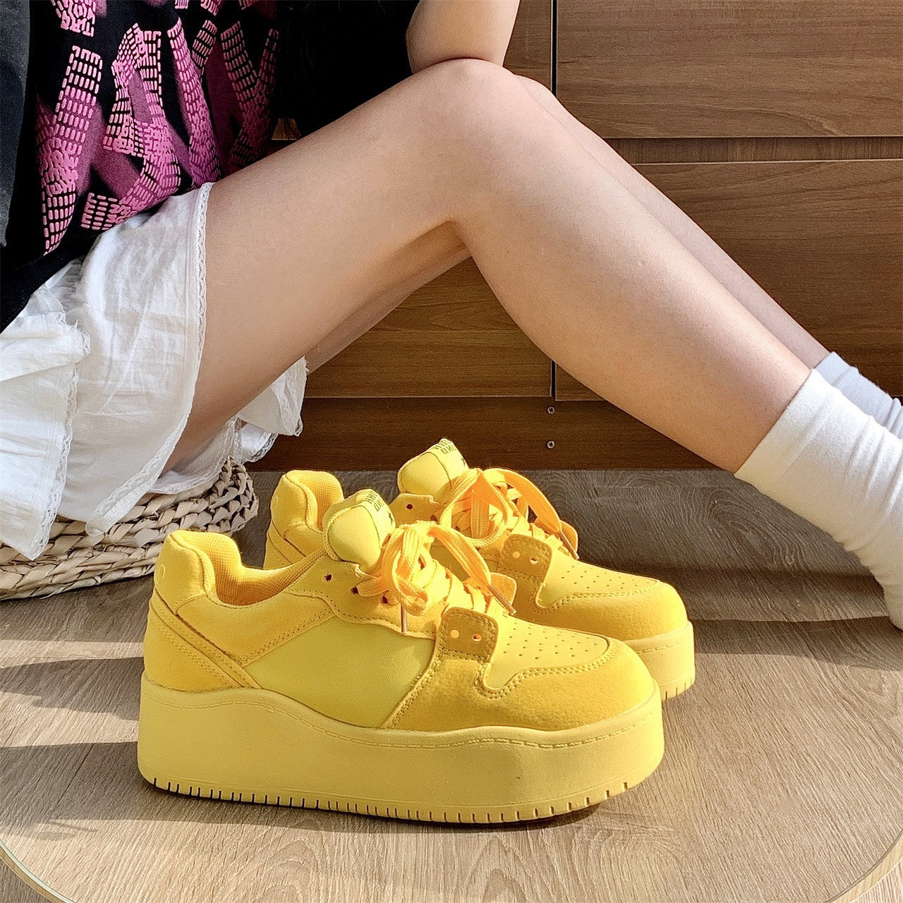 Damen Plateausneaker R&B