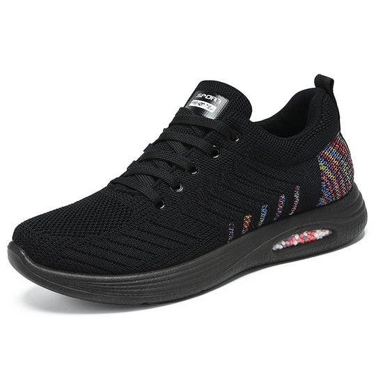 Damen Sportliche Sneakers mit atmungsaktiver Netzstruktur und Dämpfungstechnologie R&B