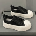 Damen Sneaker mit erhöhter Sohle