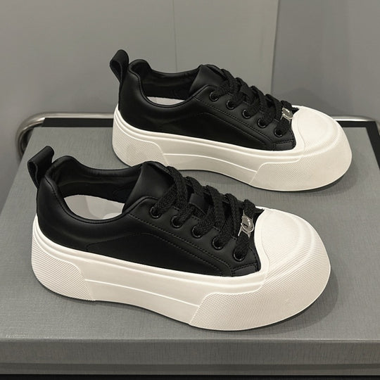Damen Sneaker mit erhöhter Sohle R&B