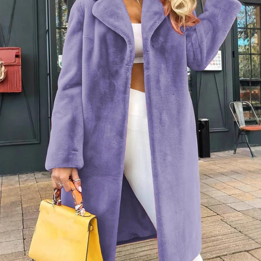 Damen elegante Fleecejacke mit modernem Schnitt und großzügigen Taschen R&B