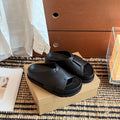 Damen Komfortable Slide-Sandalen mit anatomisch geformtem Fußbett und trendigem Riemendesign