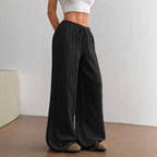 Damen Lockere Palazzo-Hose