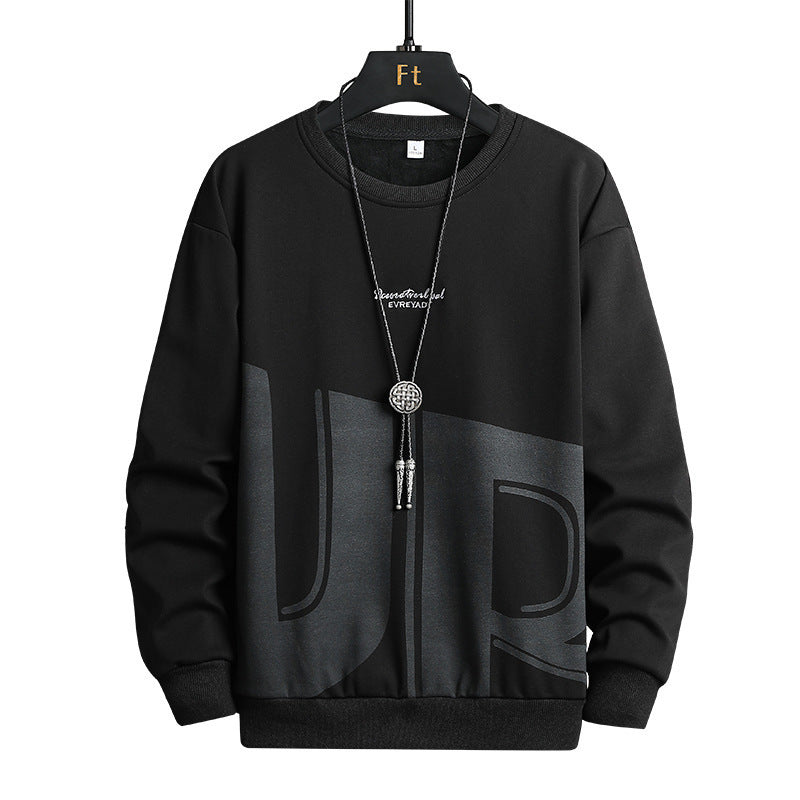 Herren lässiger Sweatshirt mit modischem Design R&B