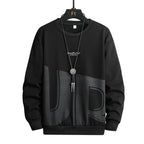 Herren lässiger Sweatshirt mit modischem Design R&B