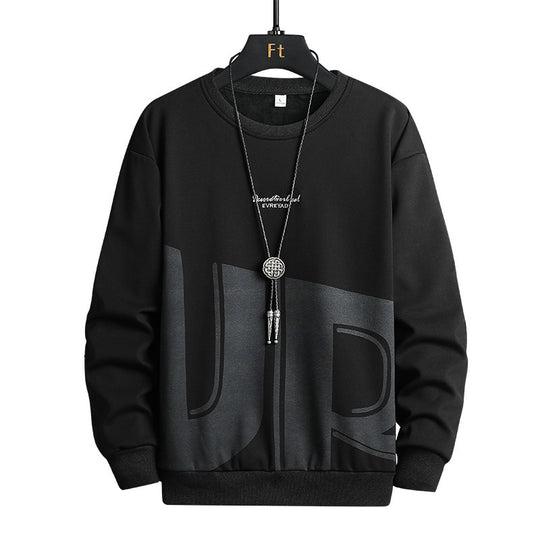 Herren lässiger Sweatshirt mit modischem Design R&B