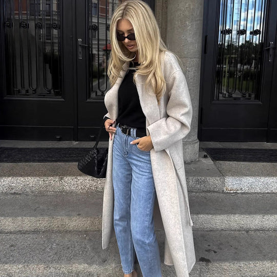Damen Eleganter und lässiger Mantel R&B
