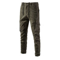 Herren Cargo-Hose mit funktionalen Taschen und elastischem Bund