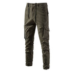Herren Cargo-Hose mit funktionalen Taschen und elastischem Bund