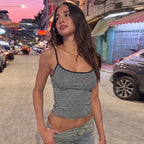 Damen Tanktop mit verstellbaren Spaghettiträgern R&B