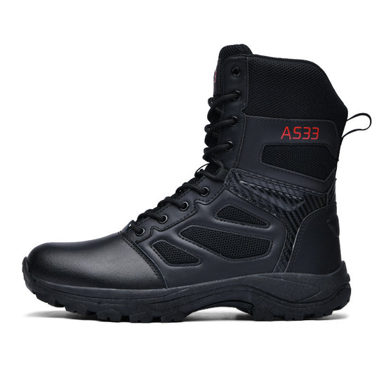 Damen High-Top Outdoor-Sicherheitsstiefel mit rutschfester Sohle und atmungsaktivem Obermaterial R&B