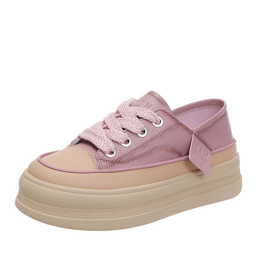 Damen Bequeme Sneaker mit Plateau-Sohle R&B