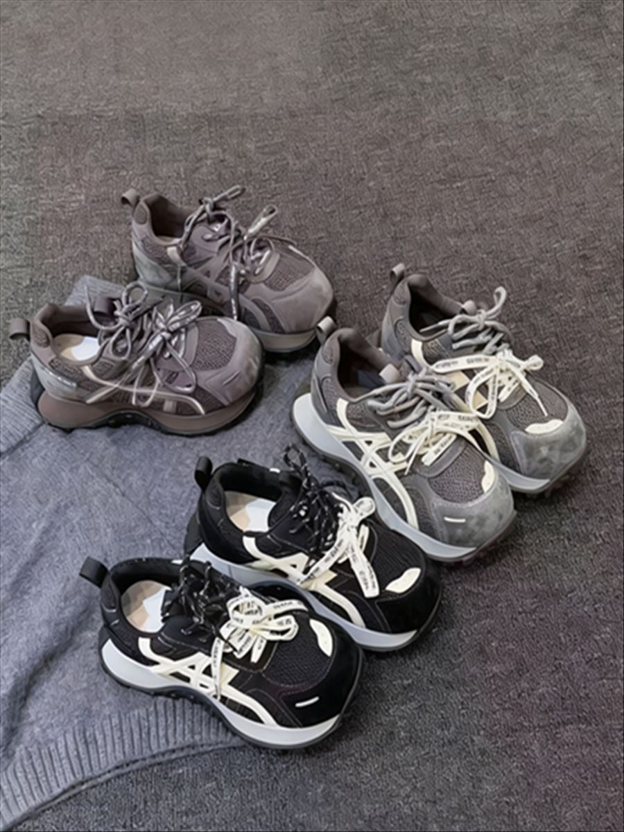 Damen Sportliche Sneakers mit atmungsaktivem Mesh und dämpfender Sohle R&B